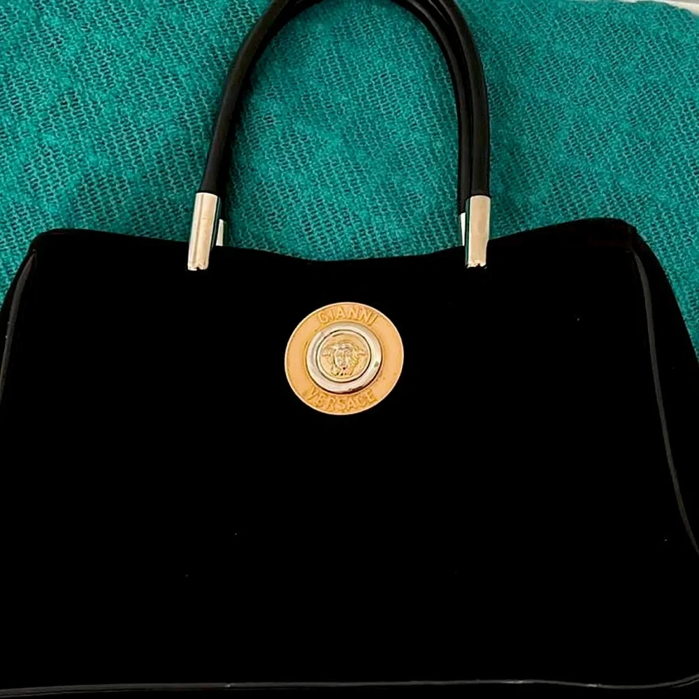 Versace | Bags | Vintage 99s Gianni Versace Medusa Head Cloth Hand